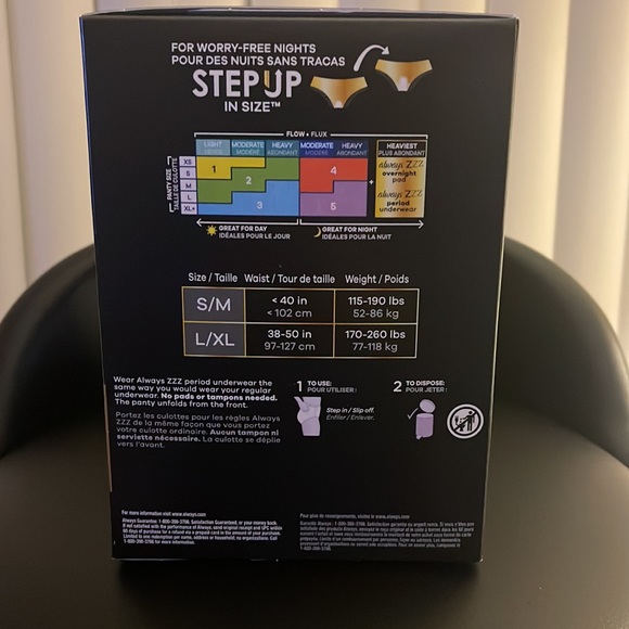 Always period underwear size L/XL - Picture 2 of 3